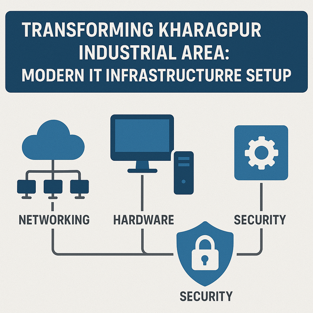 Transforming Kharagpur Industrial Area: Modern IT Infrastructure Setup