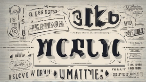 The Ultimate Guide to Mastering Modern Typography in Web Design