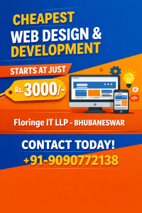 Affordable Web Design in Bhubaneswar – Professional Sites Starting at ₹3000