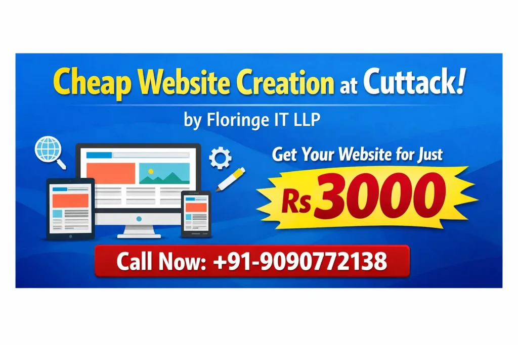 Get a Stunning Business Website in Cuttack for Only ₹3000 – Limited Offer